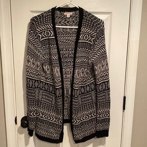 Merona Aztec Tribal Cardigan